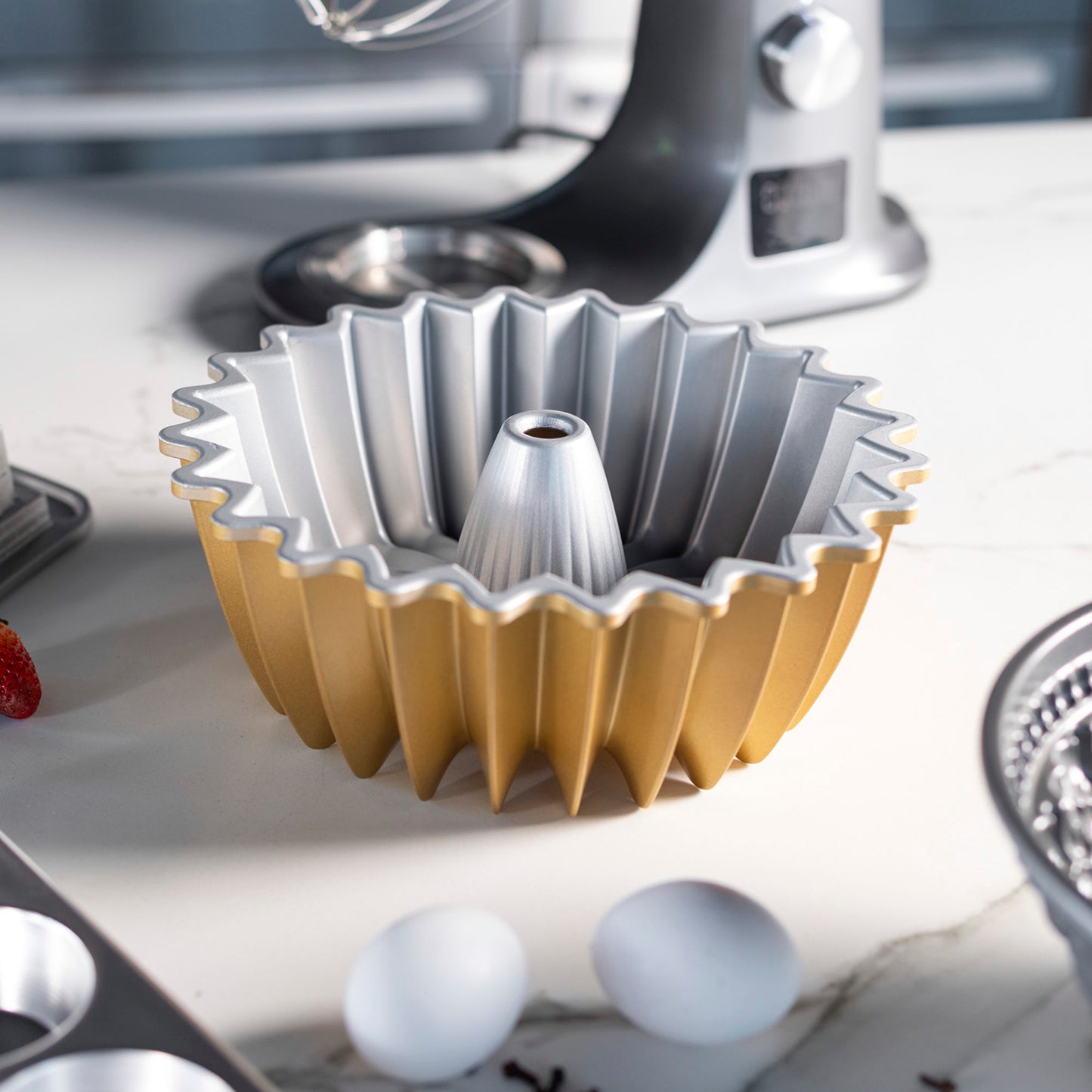 Molde para Queque Brillance Bundt Pan Nordic Ware
