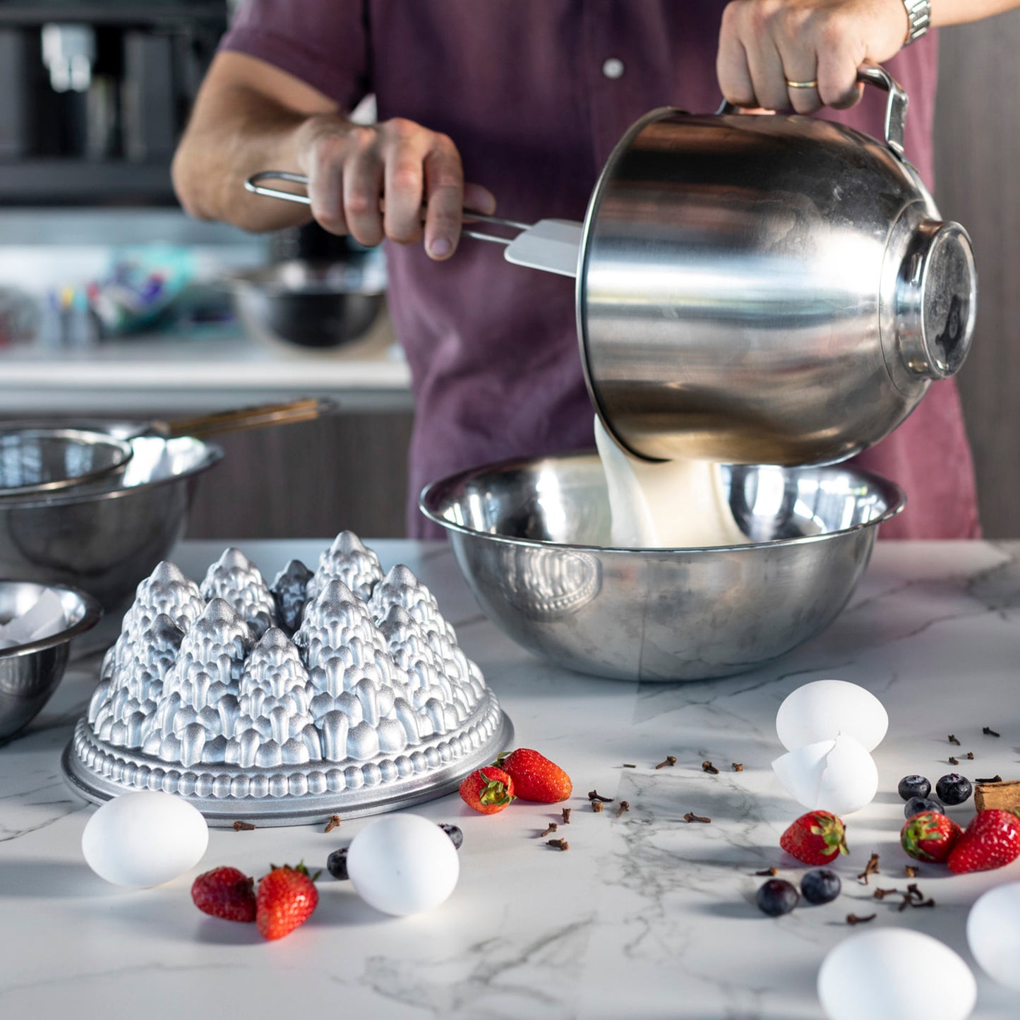 Molde Pine Forest Bundt Pan Nordic Ware