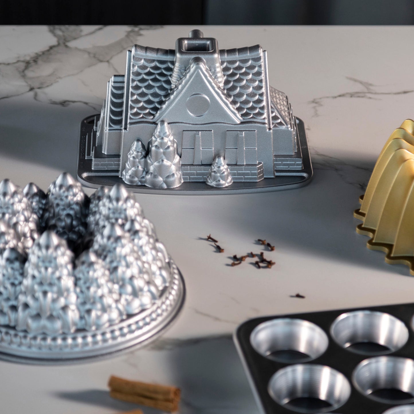 Molde Pine Forest Bundt Pan Nordic Ware