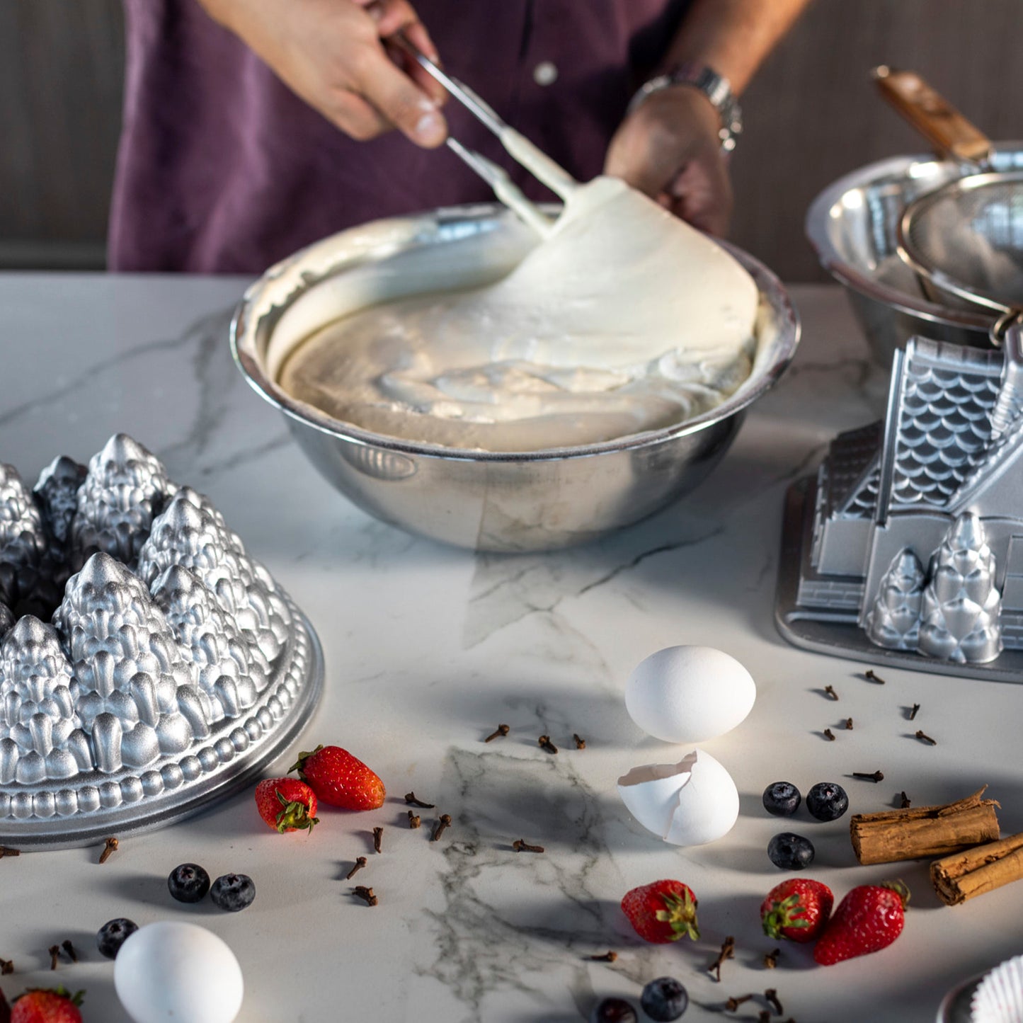 Molde Pine Forest Bundt Pan Nordic Ware