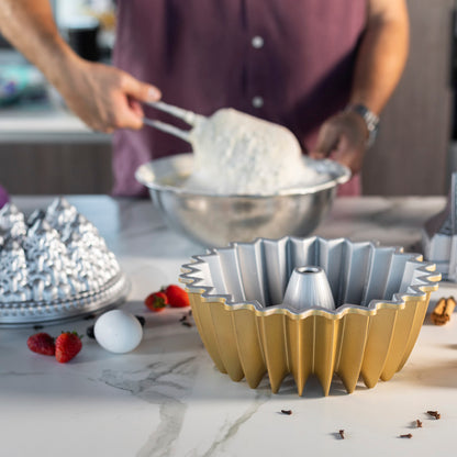 Molde para Queque Brillance Bundt Pan Nordic Ware