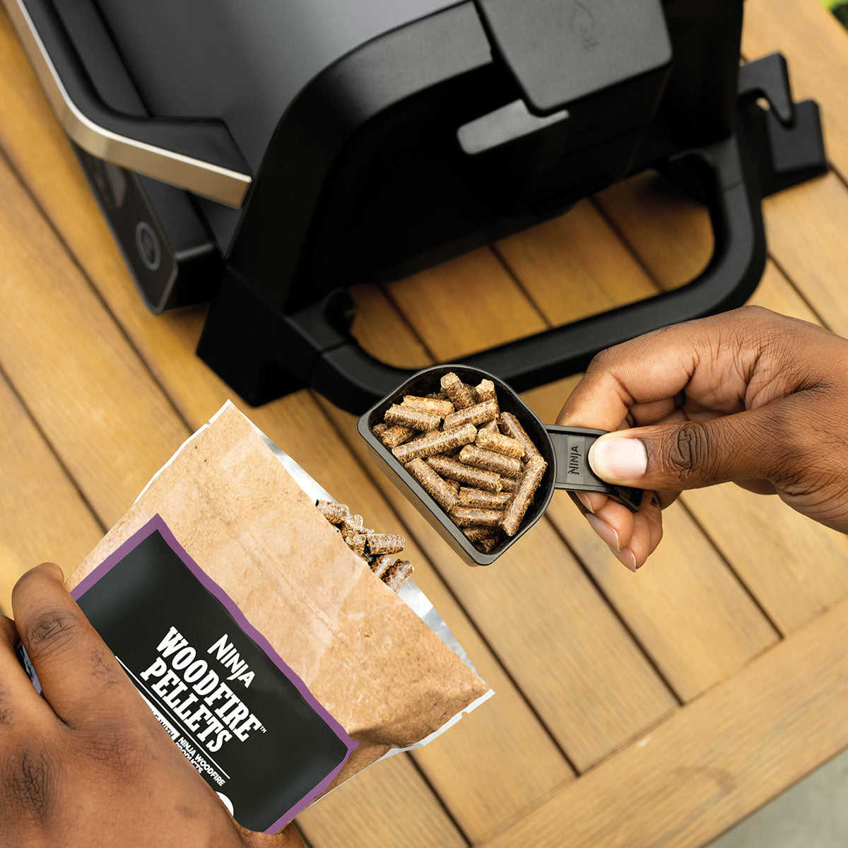 Parrilla Eléctrica Con Ahumador Woodfire Ninja3#Negro