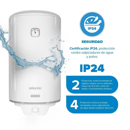 Termo Eléctrico Steatite 100 Lts Atlantic5#Blanco