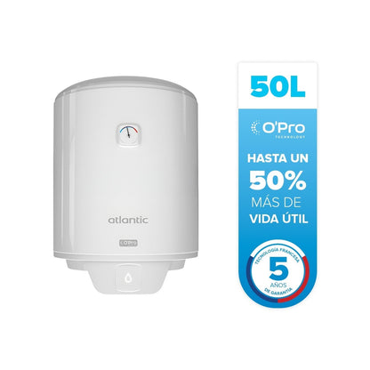 Termo Eléctrico Opro + 50 Lts Atlantic1#Blanco