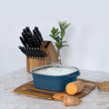 Olla Cast Aluminum 3 Lts Corning Ware2#Azul