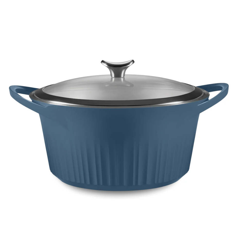 Olla Cast Aluminum 5.2 Lts Corning Ware5#Azul