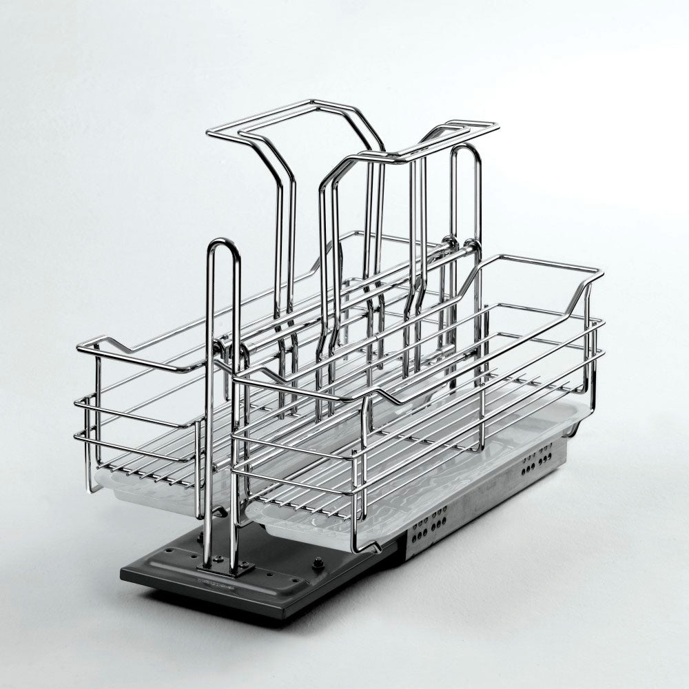 Organizador Bajo Lavaplatos Cromado HBT2#Gris