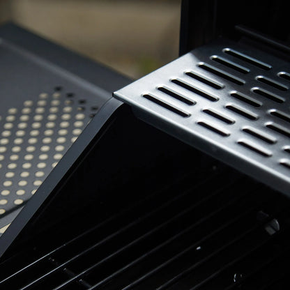 Parrilla Indiana 4 Quemadores + Quemador Lateral BBQ402GCQL BBQ Grill8#Negro