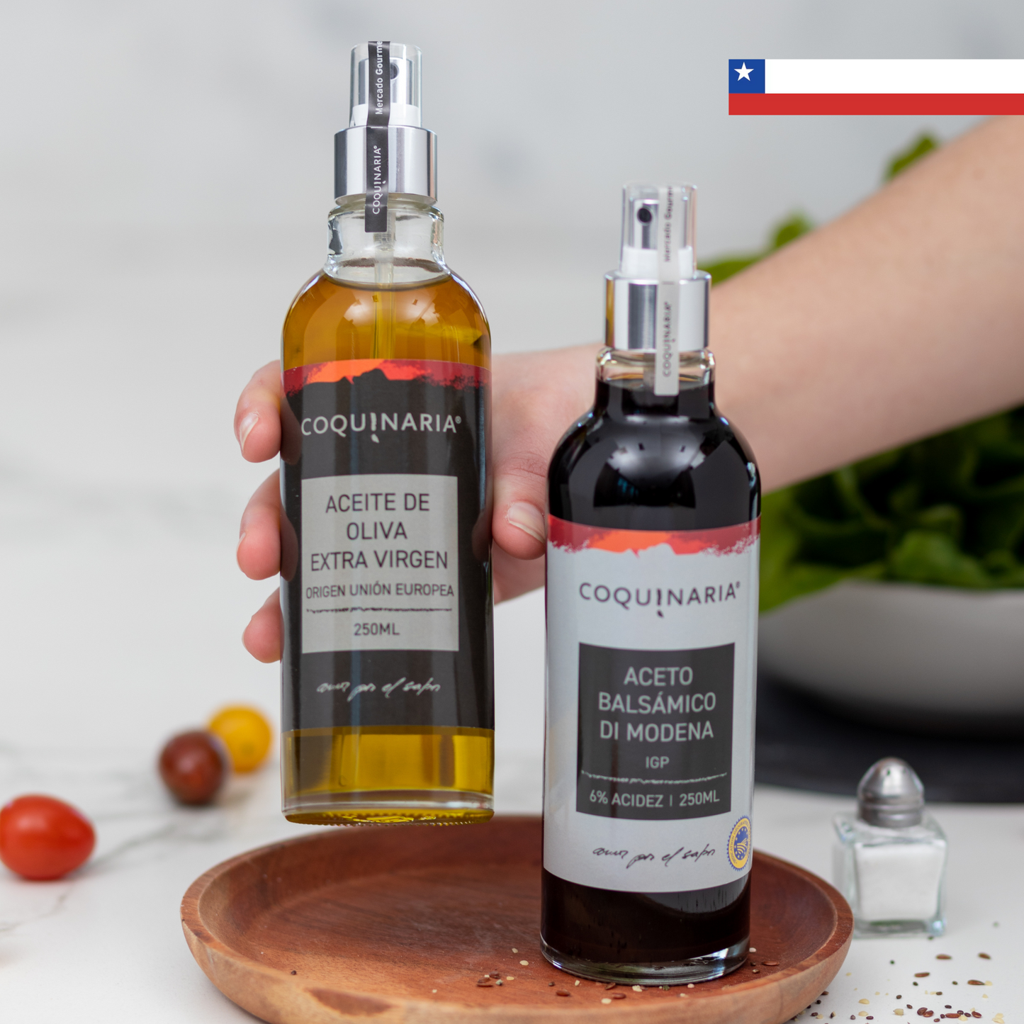 Aceite de Oliva Extra Virgen en Spray 250 ml Coquinaria