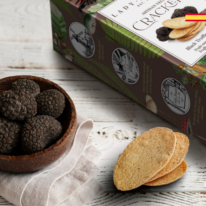 Galletas Crackers Trufa Negra y Aceite de Oliva 100 Grs Lady Joseph