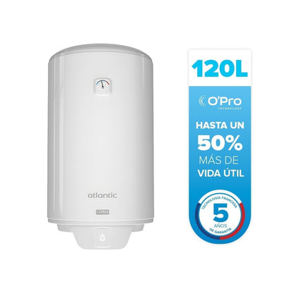 Termo Eléctrico Opro + 120 Lts Atlantic1#Blanco