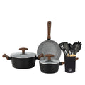 Batería de Cocina Oregon 5 Pzs + Set 12 Utensilios Simplit1#Celeste