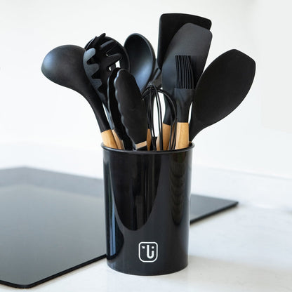 Pack Bateria Copper 7 Pzs  + Set 12 Utensilios Simplit10#Celeste
