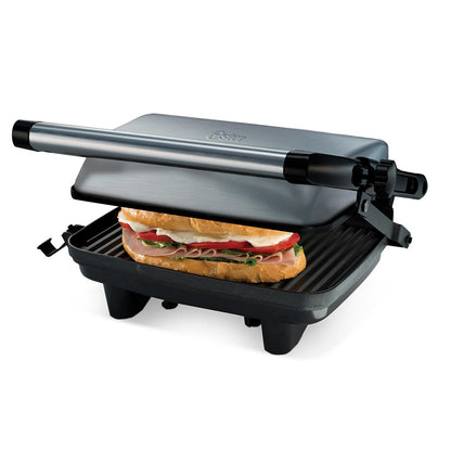 Plancha Panini Compacta CKSTPA2880 Oster2#Gris
