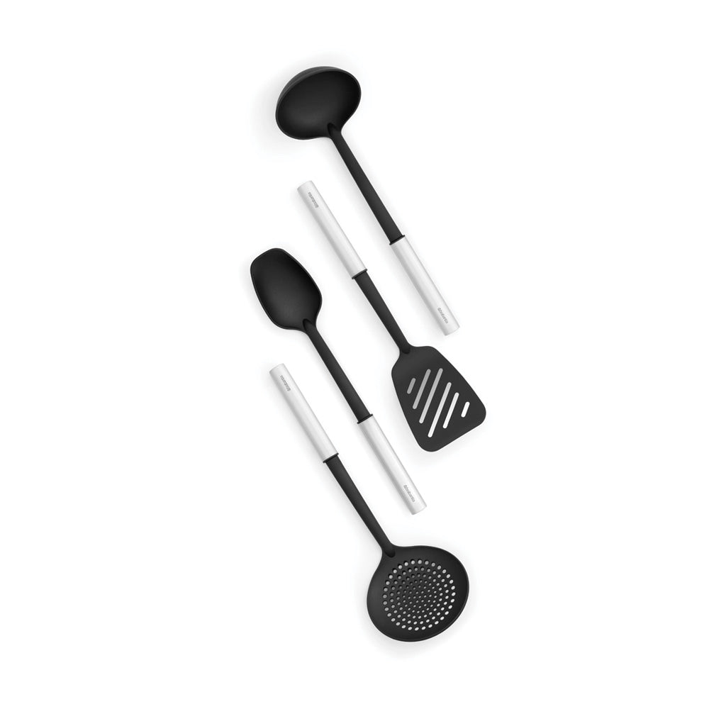 Set Utensilios De Cocina Antiadherente Profile Brabantia2#Plateado
