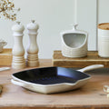 Sartén Skillet Grill Cuadrada Meringue 26 Cm Le Creuset1#Blanco