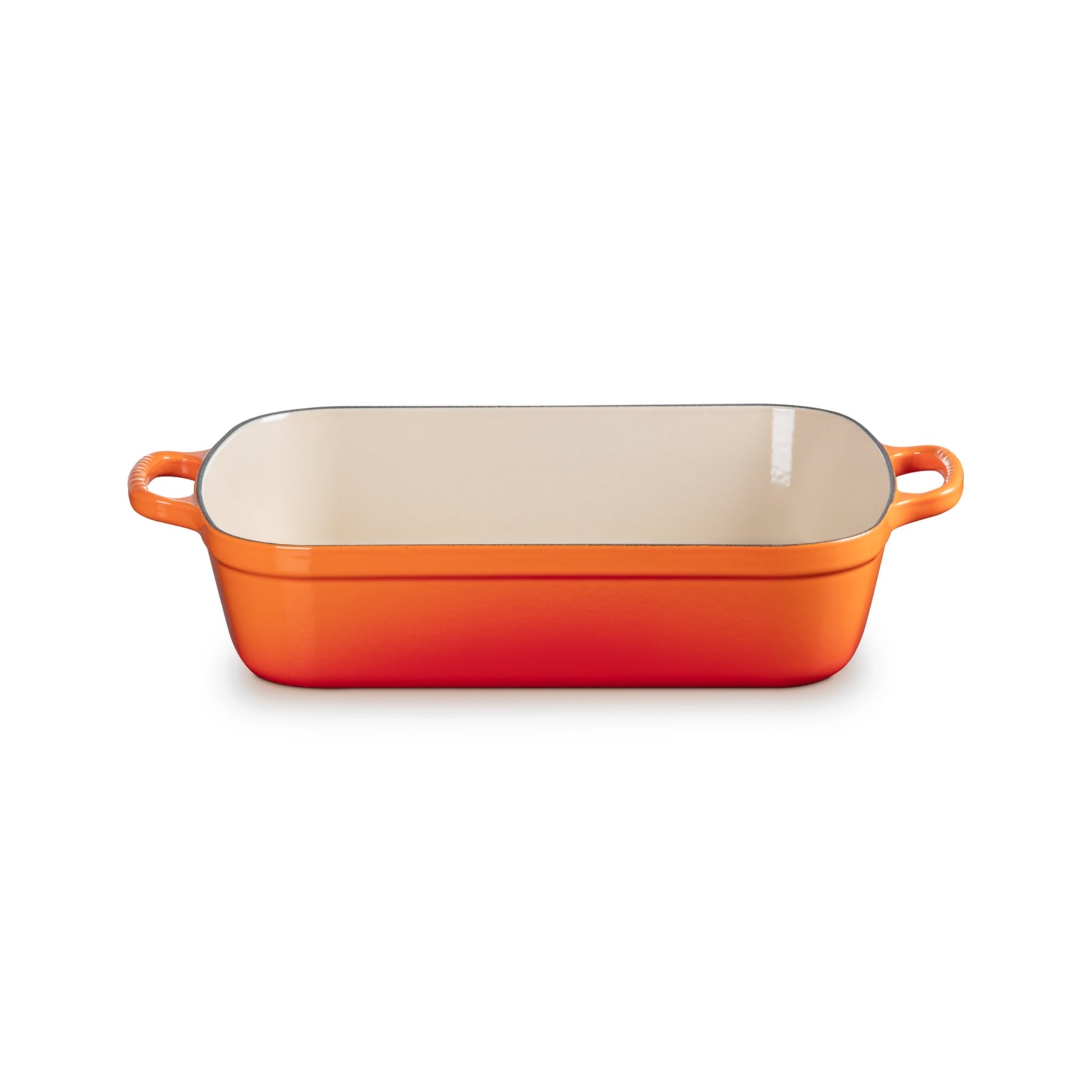 Bandeja Rectangular Volcánica 33 Cm Le Creuset2#Naranjo