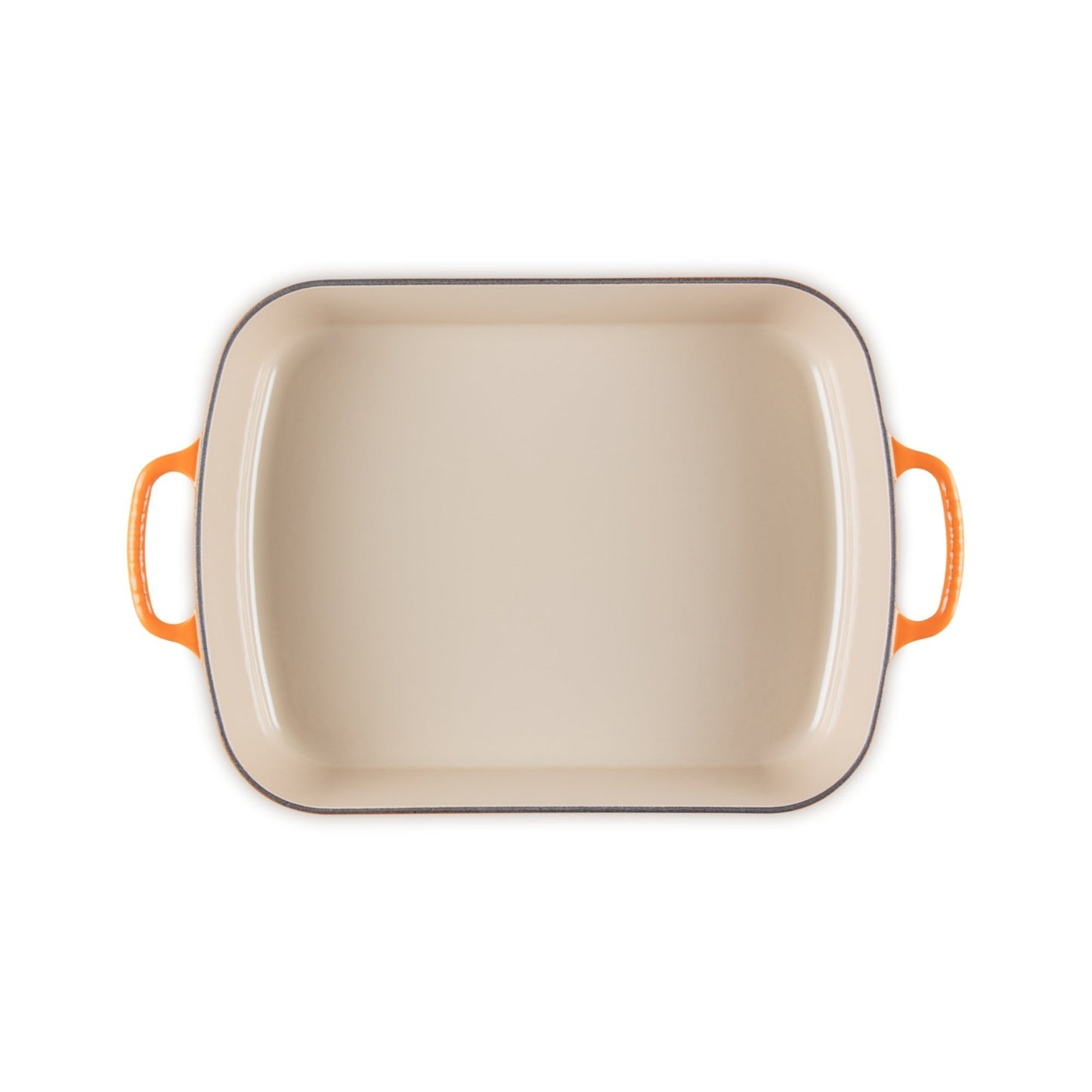 Bandeja Rectangular Volcánica 33 Cm Le Creuset4#Naranjo