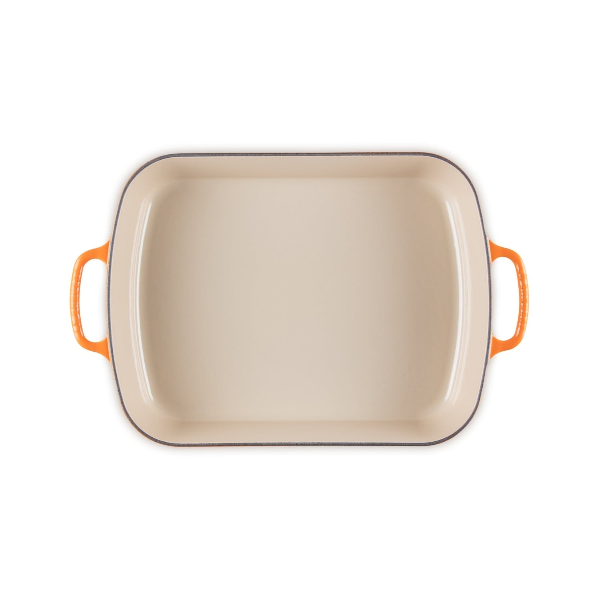 Bandeja Rectangular Volcánica 33 Cm Le Creuset4#Naranjo
