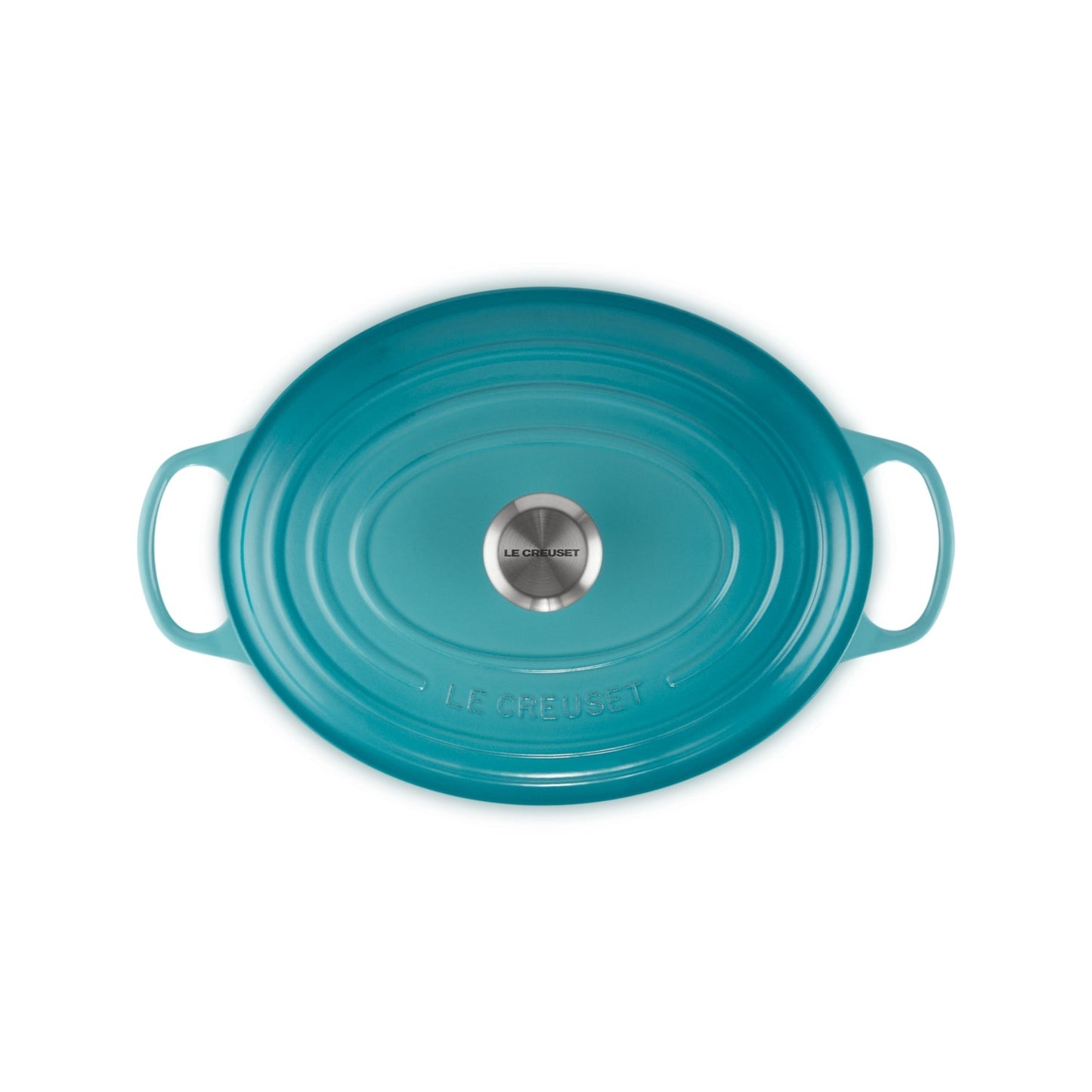 Cocotte Oval 29 Cm Caribe Le Creuset6#Azul