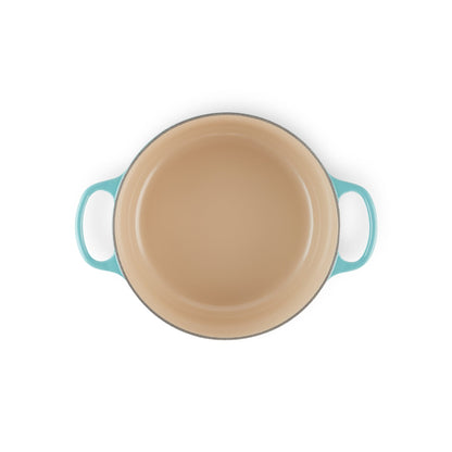 Cocotte Redonda 26 Cm Le Creuset4#Turquesa