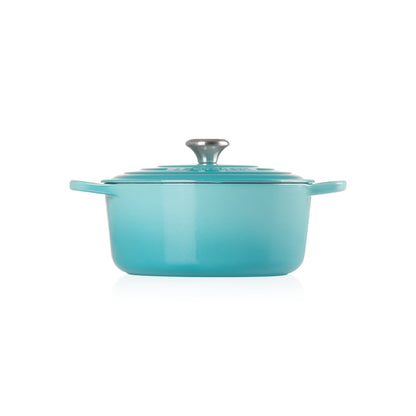 Cocotte Redonda 26 Cm Le Creuset3#Turquesa