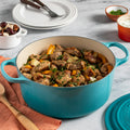 Cocotte Redonda 26 Cm Le Creuset1#Turquesa