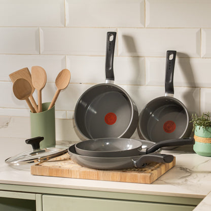 Bateria De Cocina Ceramica Change 5 PCS Tefal1#Gris
