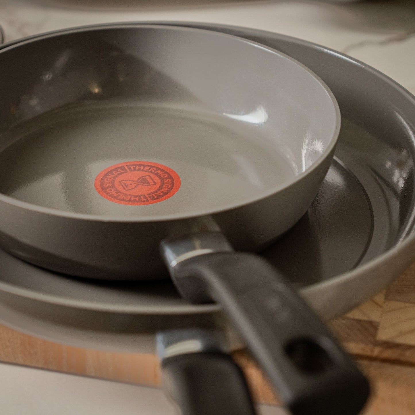 Bateria De Cocina Ceramica Change 5 PCS Tefal2#Gris