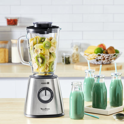 Licuadora Blendforce 5V + Pulse 800W Moulinex1#Plata