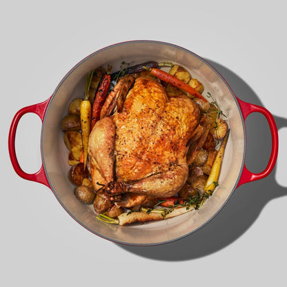 Cocotte Redonda Cereza 28 Cm Le Creuset2#Rojo