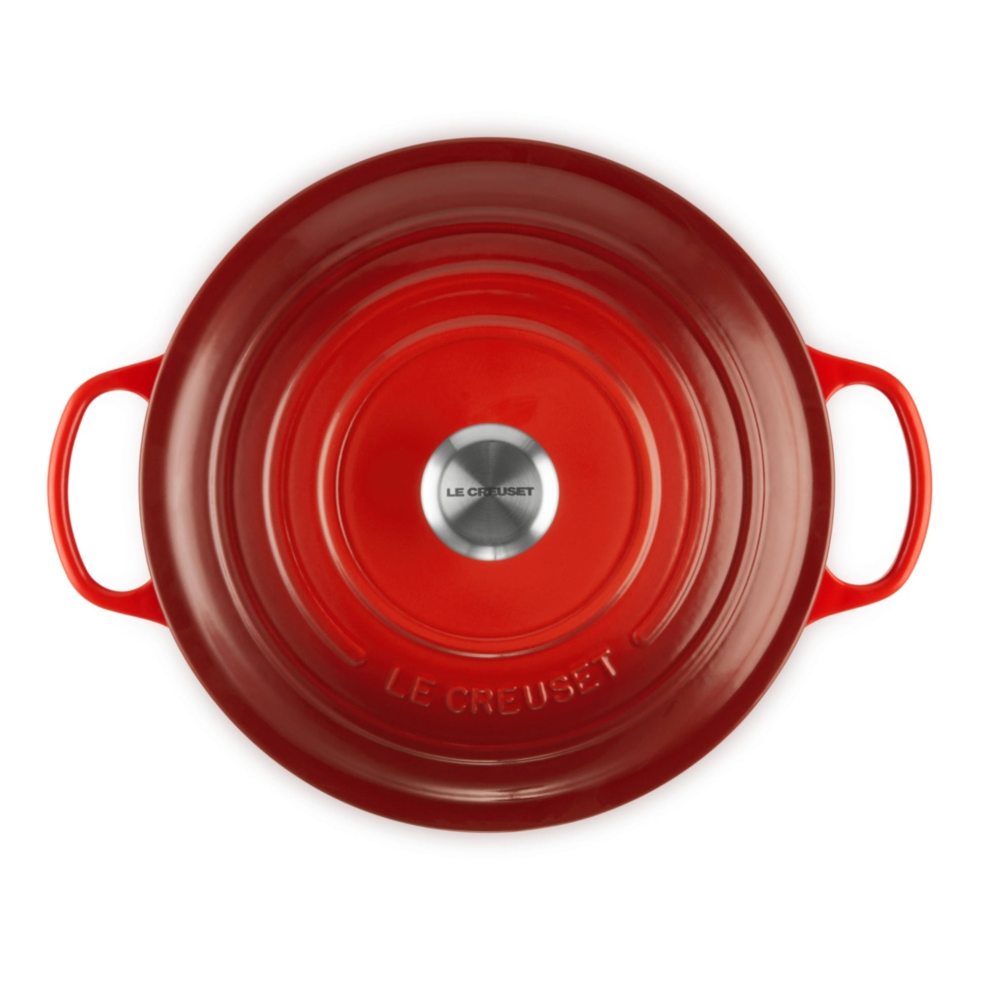 Cocotte Redonda Cereza 28 Cm Le Creuset5#Rojo