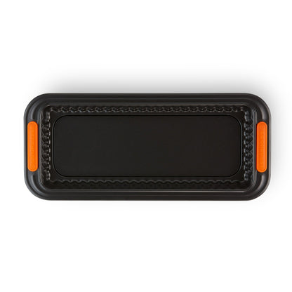 Molde Tarta Rectangular Con Base Extraíble Le Creuset5#Negro