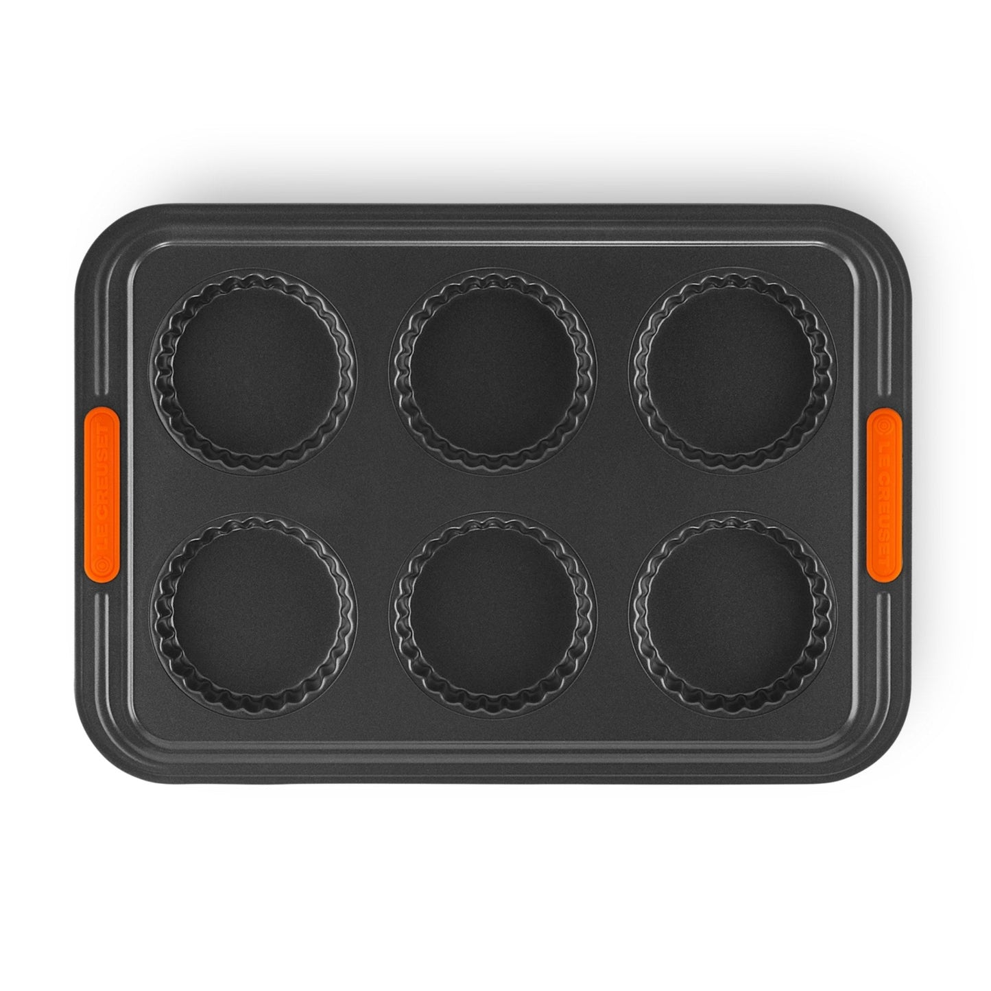 Molde 6 Tartaletas Le Creuset4#Negro