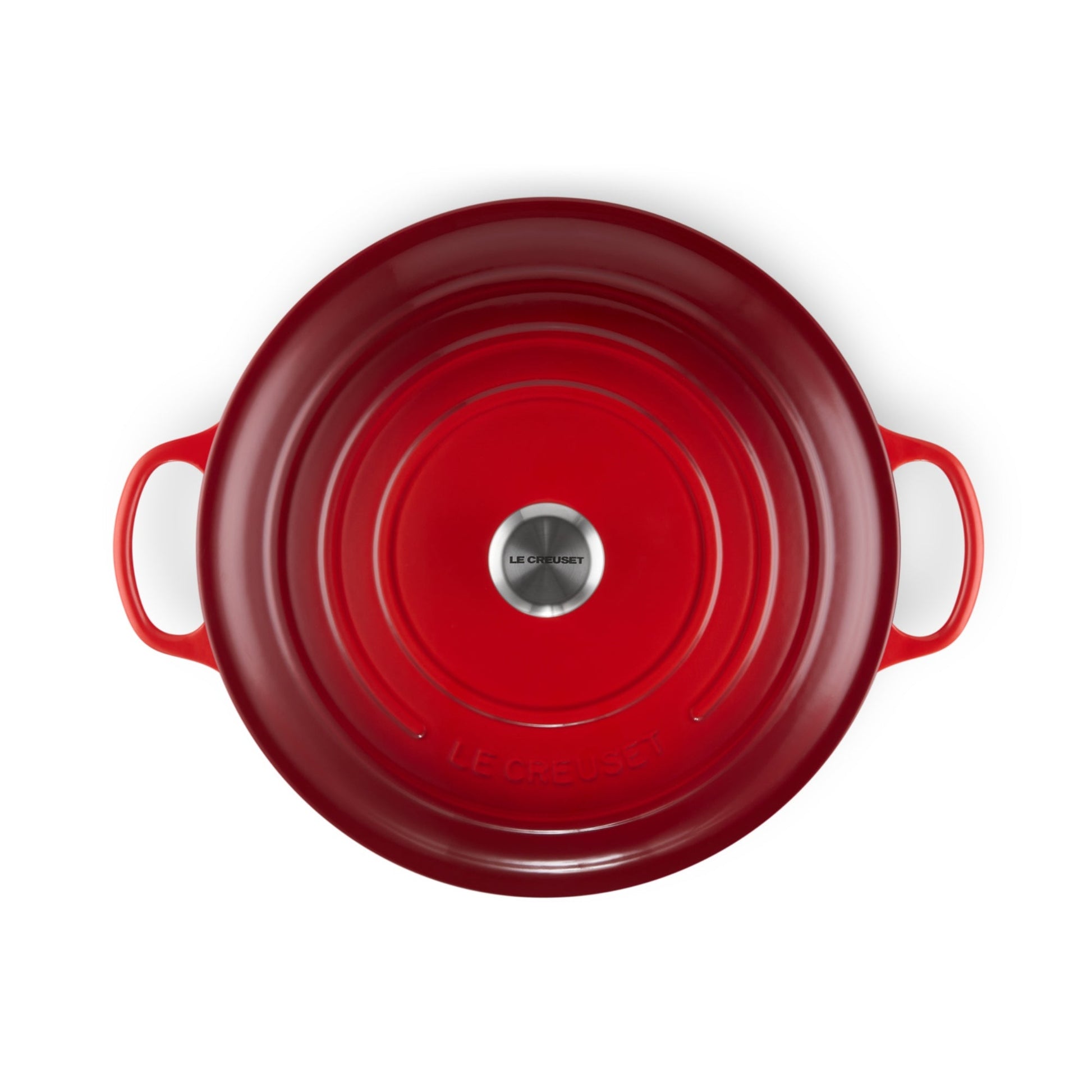Cocotte Redonda Cereza 34 Cm Le Creuset4#Rojo