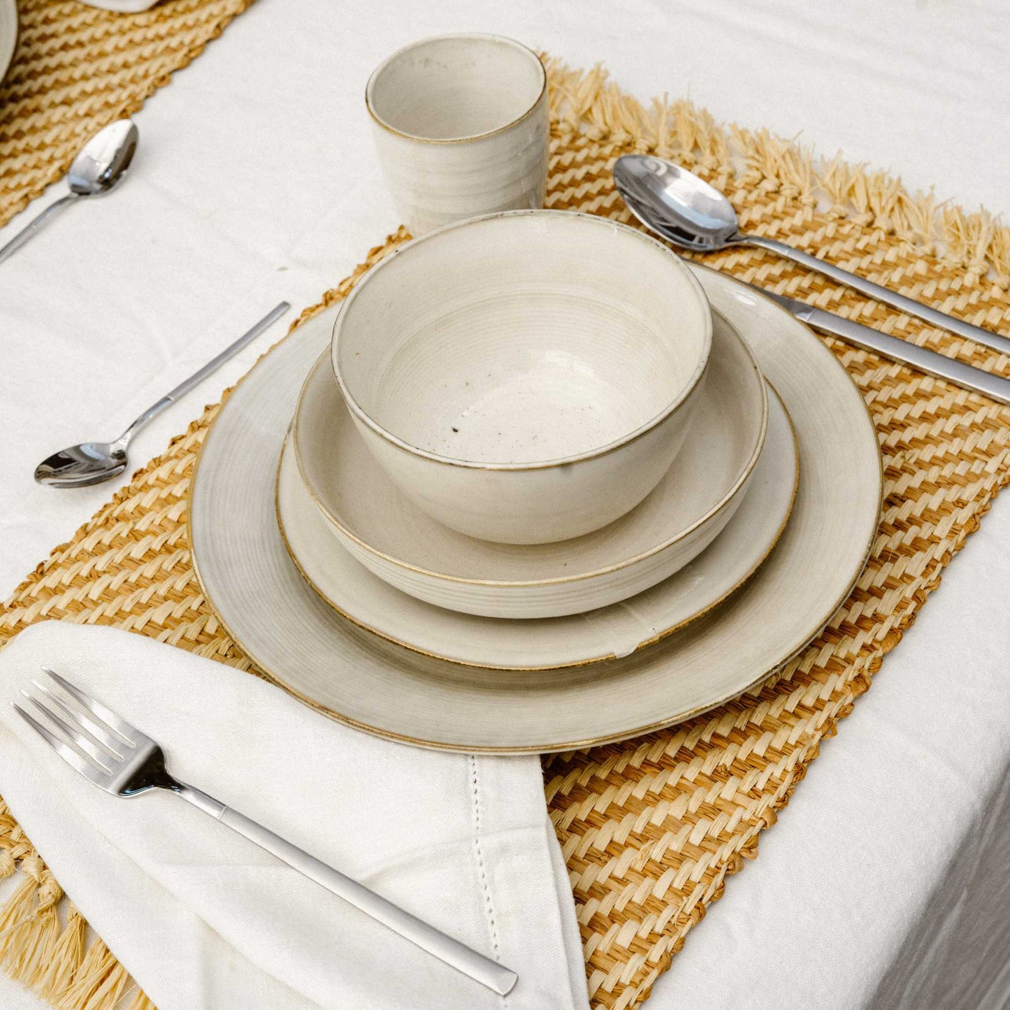Set de Cuchilleria 30 pcs Acero Inoxidable Puglia Simplit2#Gris