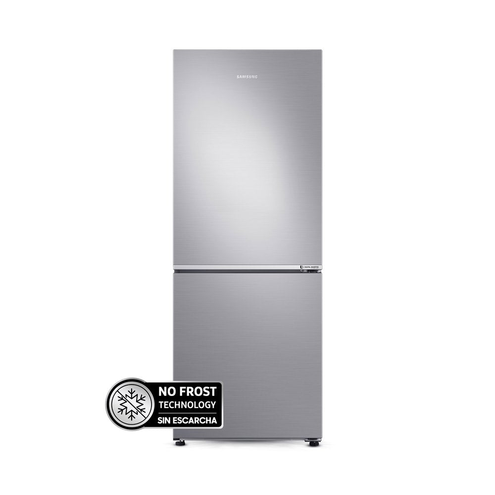 Refrigerador Bottom Mount de 285L con Optimal Fresh Zone2#Acero Inoxidable