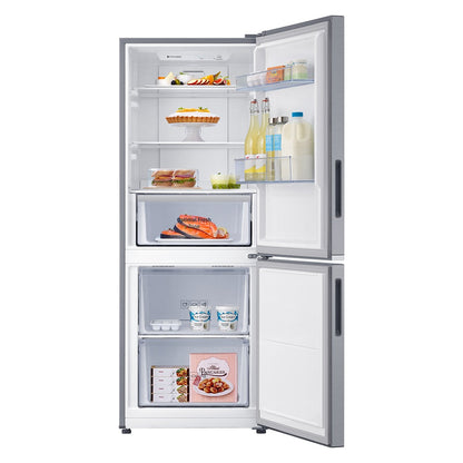 Refrigerador Bottom Mount de 285L con Optimal Fresh Zone4#Acero Inoxidable
