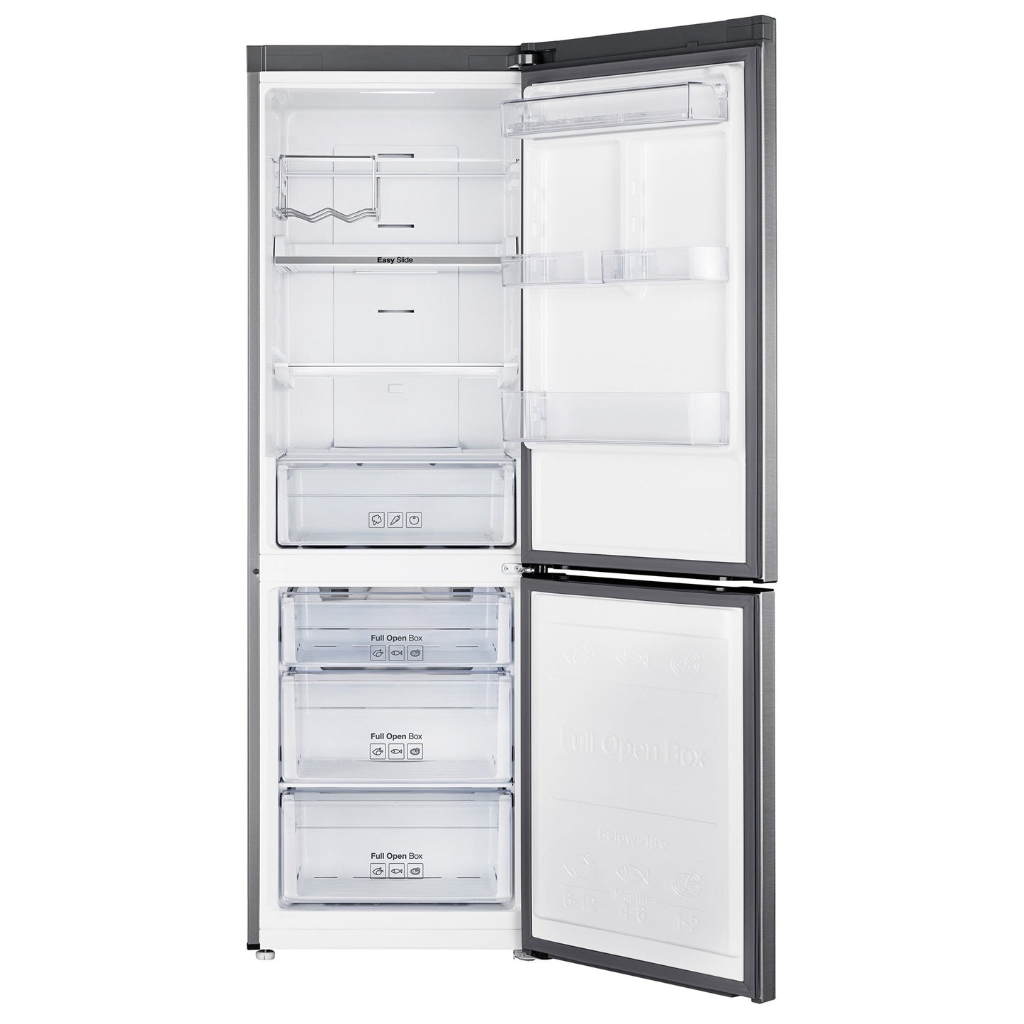 Refrigerador Bottom Mount Freezer RB33J3230SAZS 328 Lts Samsung6#Metal Graphite