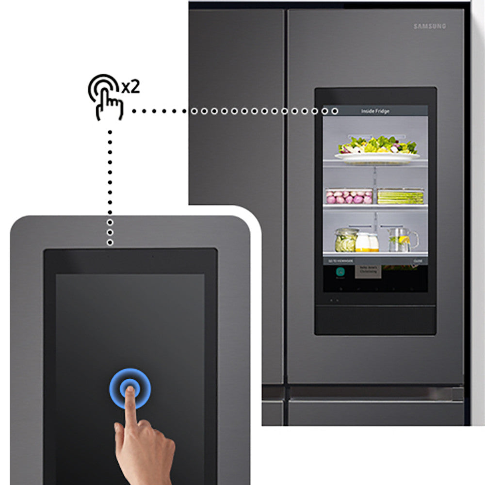 Refrigerador French Door de 701 L con Family Hub9#Acero Inoxidable