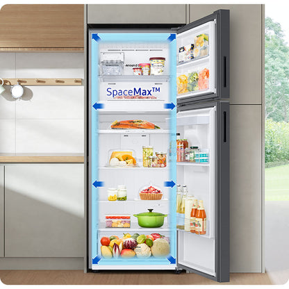 Refrigerador Top Mount Freezer Con Space Max 384 Lts  Samsung5#Refined Inox