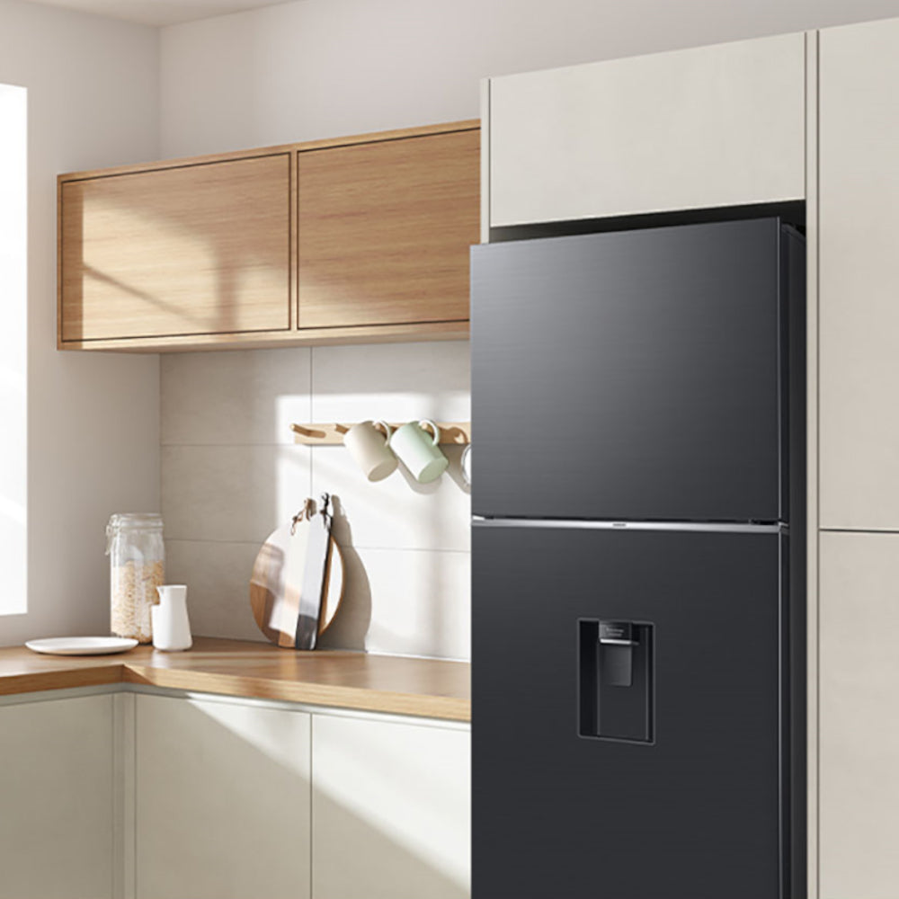 Refrigerador Top Mount Freezer Con Space Max 384 Lts  Samsung1#Refined Inox