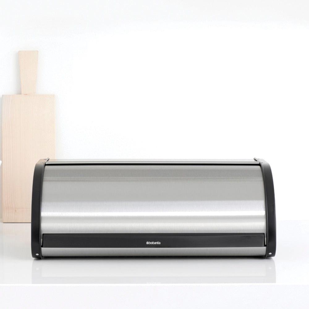 Panera De Tapa Deslizante Brabantia2#Plateado