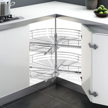 Rotonda Esquinera 270° Cromada HBT2#Gris