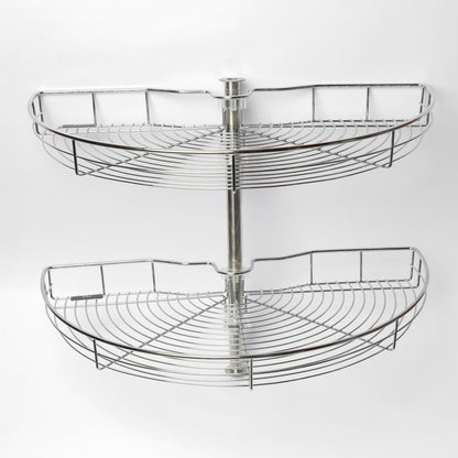 Rotonda Media Luna Puerta 450mm Cromada HBT3#Gris