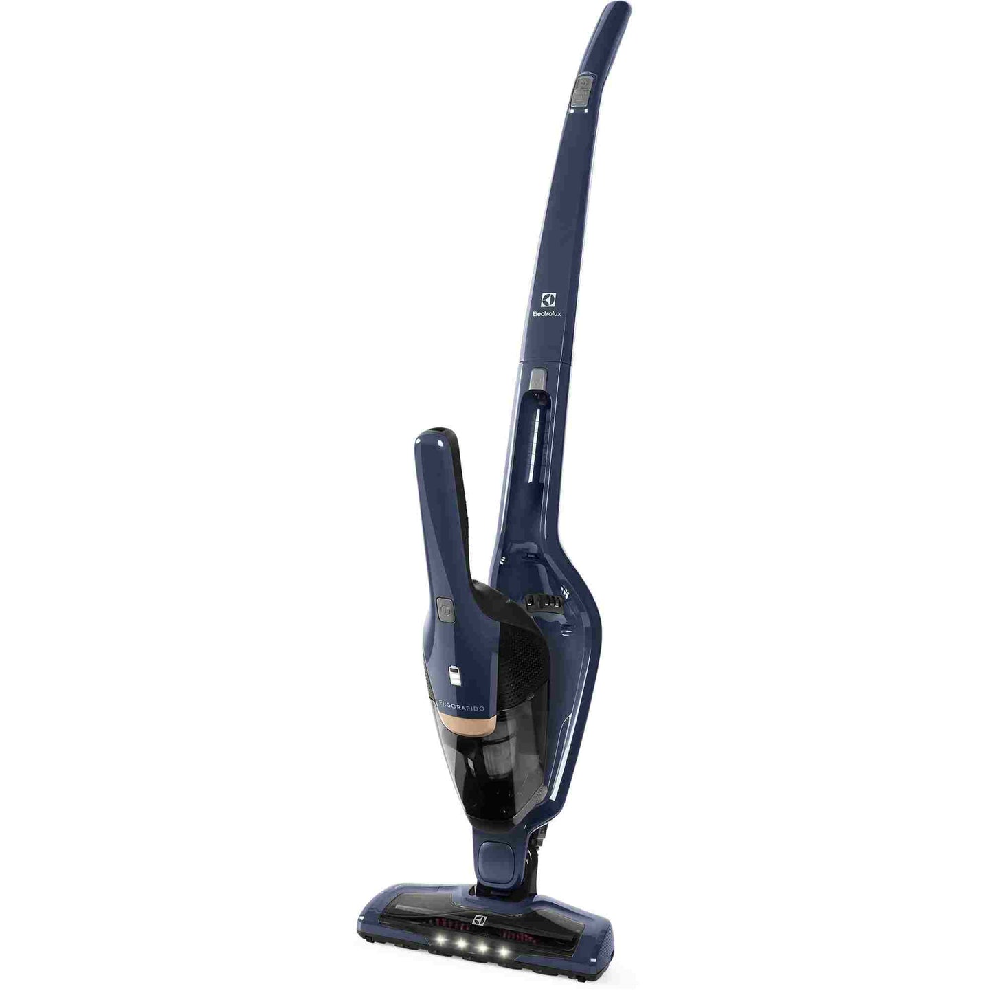 Aspiradora Vertical Inalámbrica Ergorapido 2 en 1 Led frontal ERG25N Electrolux5#Azul