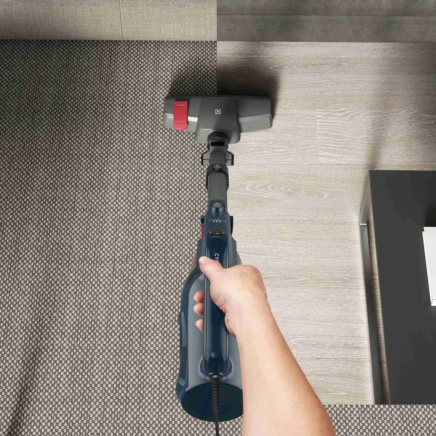 Aspiradora Vertical con Cable 1300W Ciclónica 3 en 1 Filtro HEPA PTE10 Electrolux2#Azul