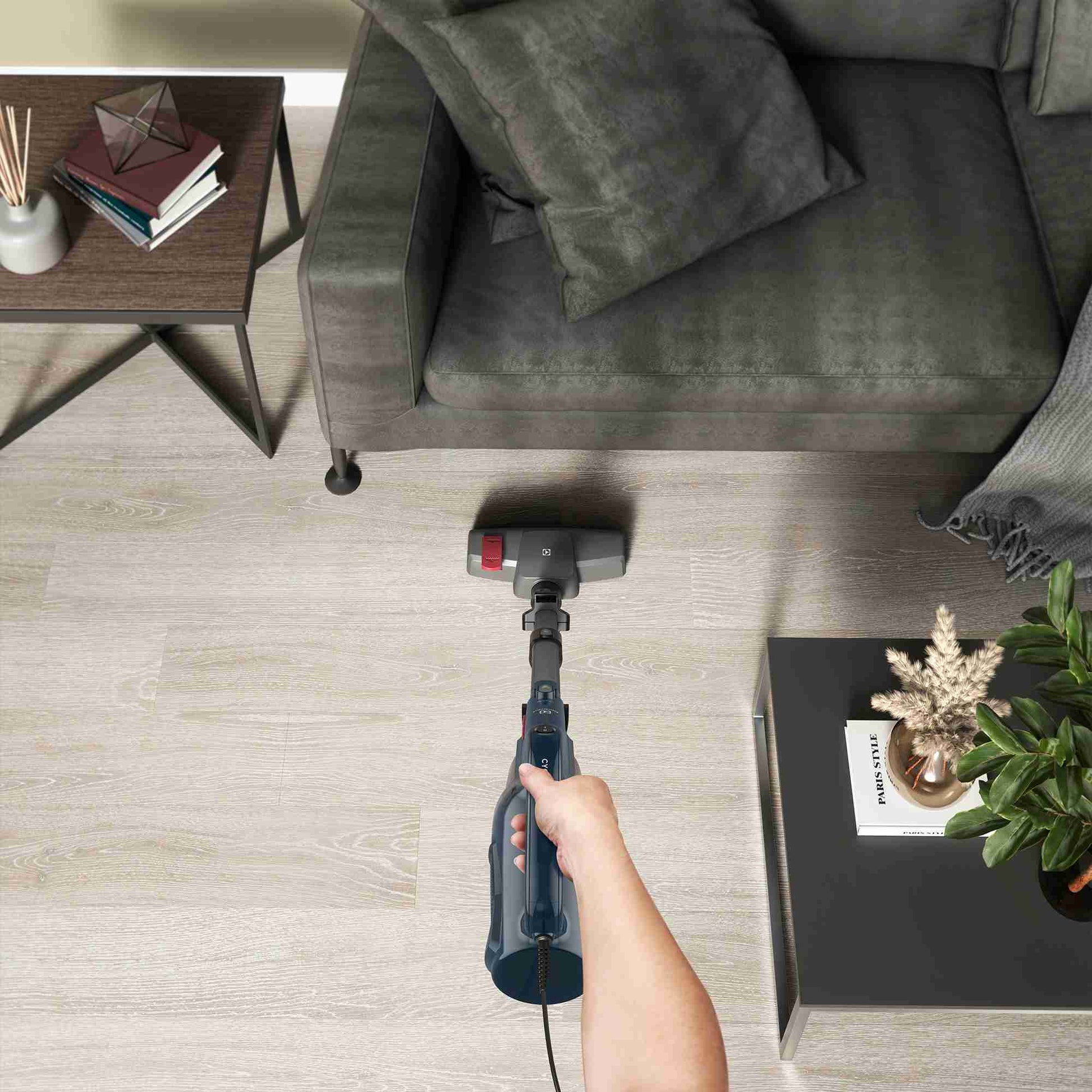 Aspiradora Vertical con Cable 1300W Ciclónica 3 en 1 Filtro HEPA PTE10 Electrolux5#Azul
