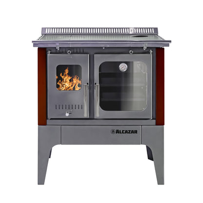 Cocina A Leña Europea S800-G Alcazar7#Burdeo