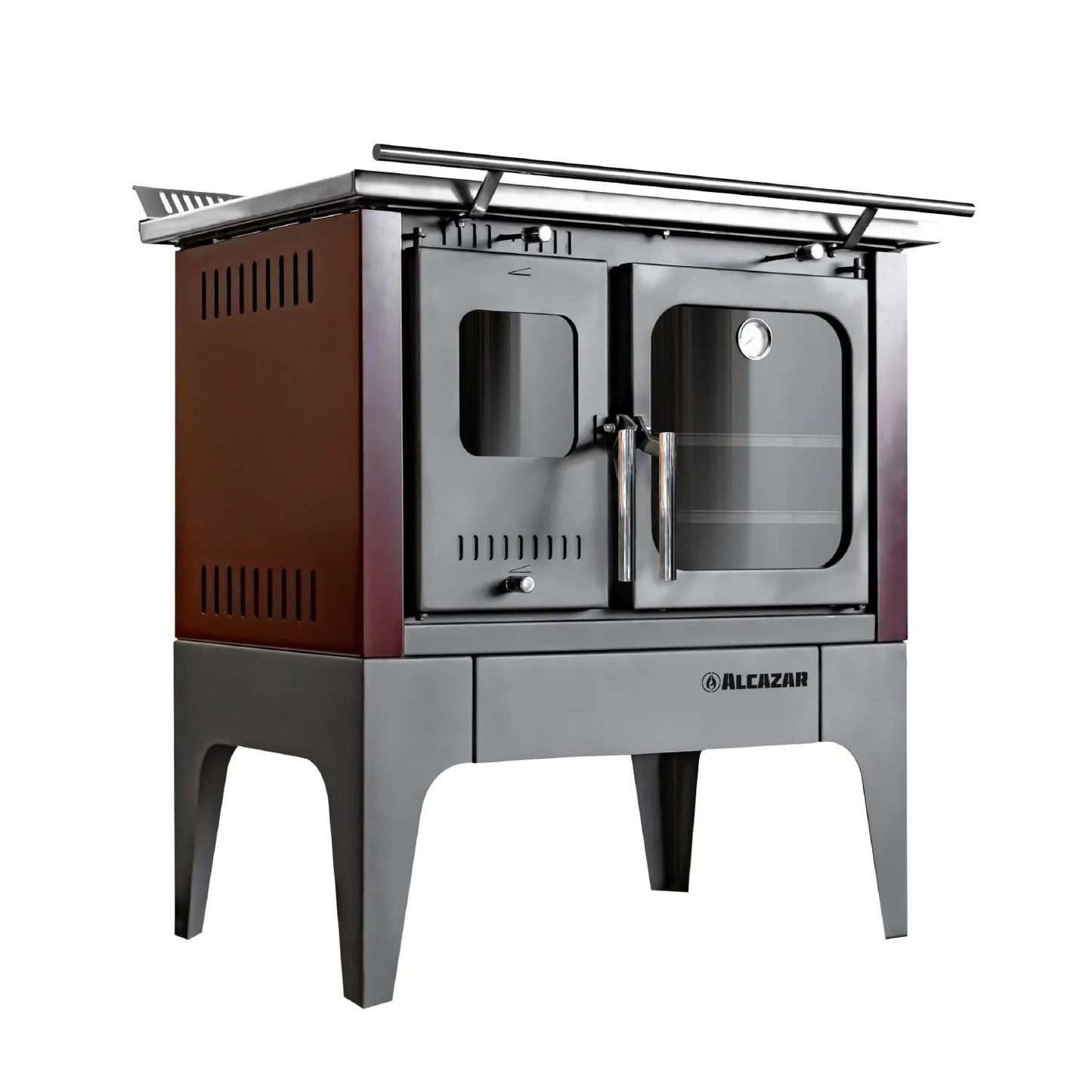 Cocina A Leña Europea S800-G Alcazar6#Burdeo